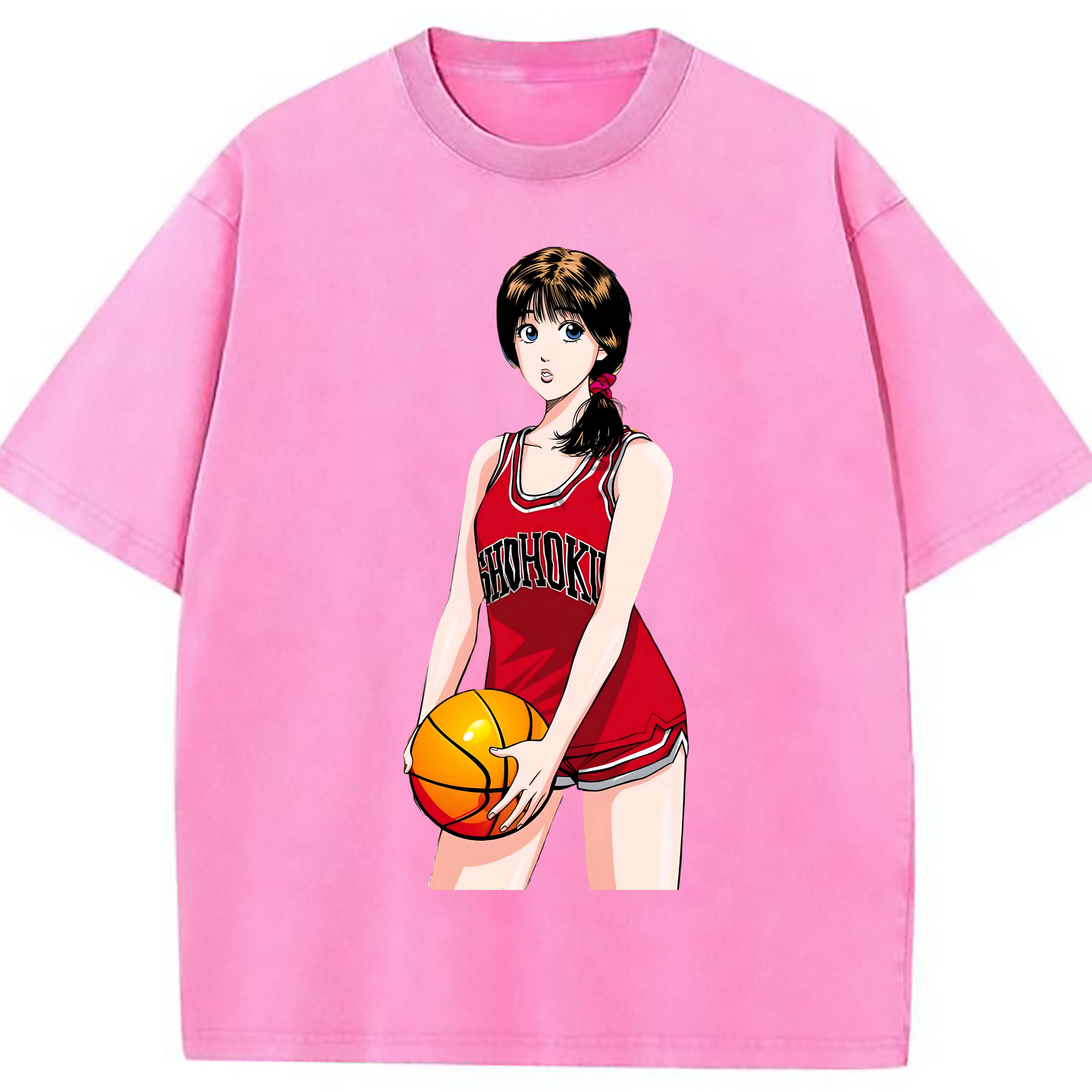 （画像用） SLAM DUNK／スラムダンク 綿100% ヴィンテージ風 半袖Tシャツ（フロントプリント）